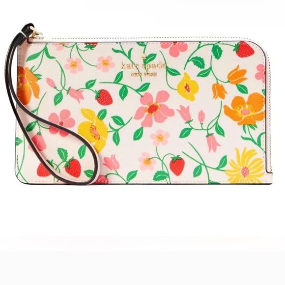kate spade Handbags - Kate Spade "NWOT" Floral Wristlet